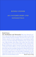 Aus Notizbüchern und Notizzetteln