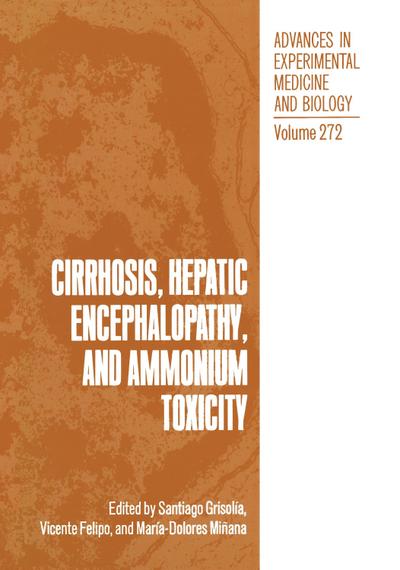 Cirrhosis, Hepatic Encephalopathy, and Ammonium Toxicity