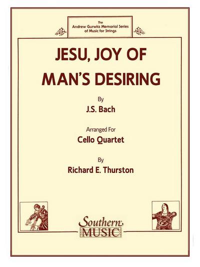 Jesu Joy of Man’s Desiring for 4 cellos