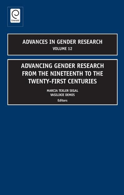 Advancing Gender Research from the Nineteenth to the Twenty-First Centuries