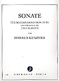Sonate für Sopransaxophon undKlavier