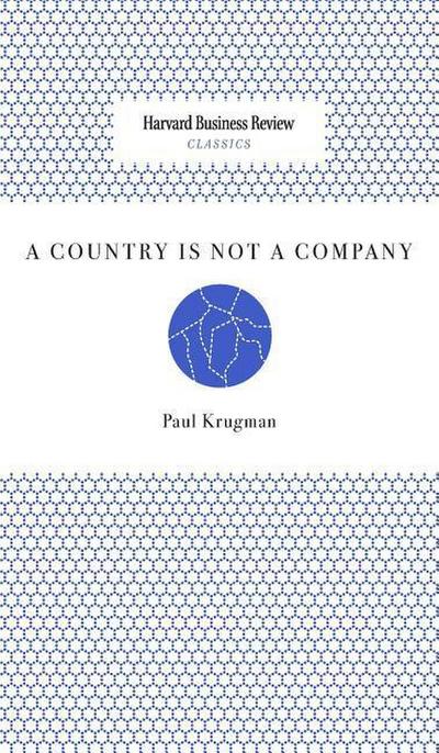 A Country Is Not a Company