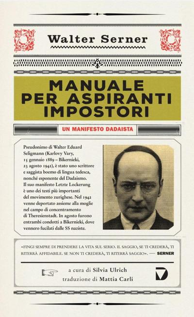Serner, W: Manuale per aspiranti impostori. Un manifesto dad
