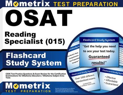 Osat Reading Specialist (015) Flashcard Study System