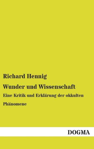 Wunder und Wissenschaft