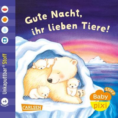 Baby Pixi Stoff: Gute Nacht, ihr lieben Tiere!