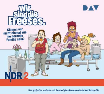 Wir sind die Freeses. Können wir nicht einmal wie ’ne normale Familie sein?, 3 Audio-CD