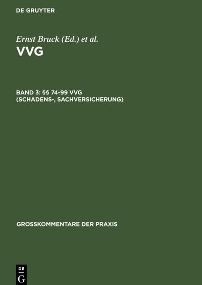 §§ 74-99 VVG