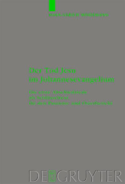 Der Tod Jesu im Johannesevangelium