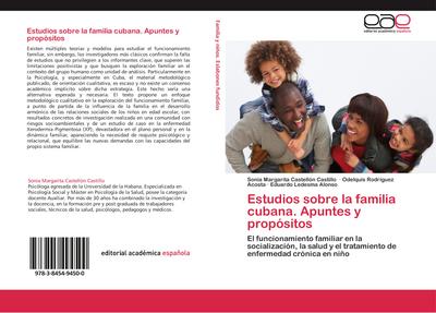 Estudios sobre la familia cubana. Apuntes y propósitos