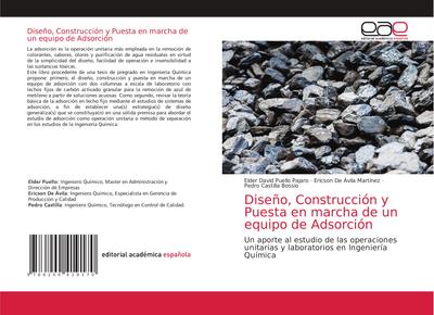 Diseño, Construcción y Puesta en marcha de un equipo de Adsorción