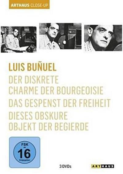 Luis Buñuel,3 DVDs