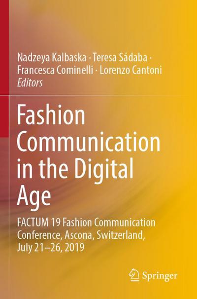 Fashion Communication in the Digital Age