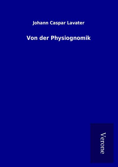 Von der Physiognomik