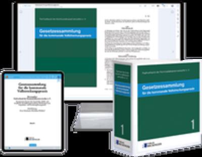 Gesetzessammlung für die kommunale Vollstreckungspraxis - Print + Digital