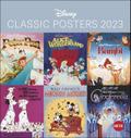 Disney Classic Filmplakate Postkartenkalender 2023