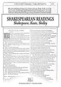 Shakespearean Readings