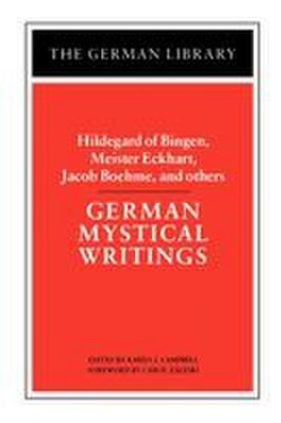 German Mystical Writings