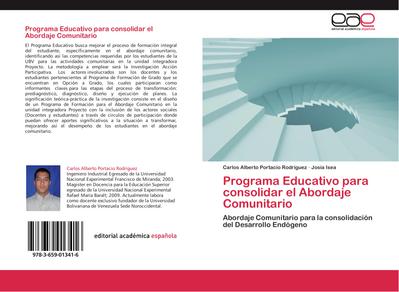 Programa Educativo para consolidar el Abordaje Comunitario