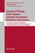 Internet of Things, Smart Spaces, and Next Generation Networks and Systems