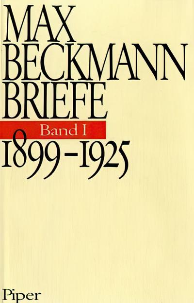 Beckmann, M: Briefe 1