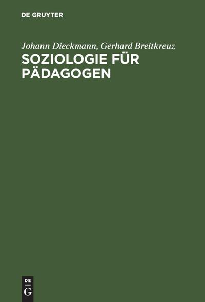 Soziologie für Pädagogen
