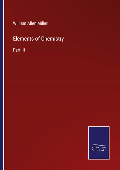 Elements of Chemistry