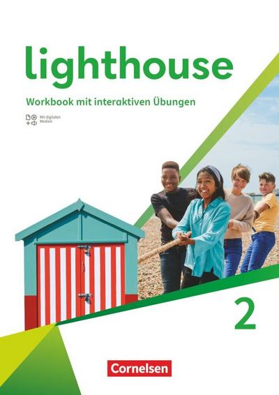 Lighthouse Band 2: 6. Schuljahr - General Edition - Workbook mit interaktiven Übungen, Audios, Erklärfilmen und Lösungen