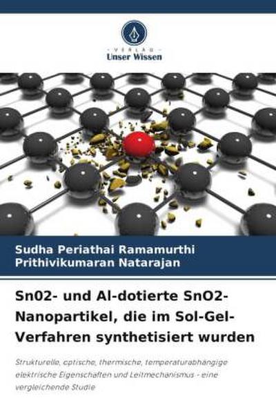 Sn02- und Al-dotierte SnO2-Nanopartikel, die im Sol-Gel-Verfahren synthetisiert wurden