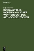 Rückläufiges morphologisches Wörterbuch des Althoc