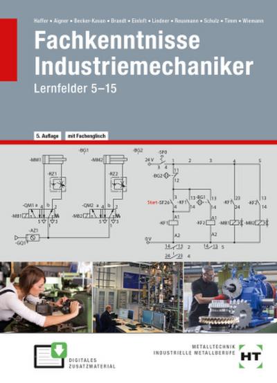 eBook inside: Buch und eBook Fachkenntnisse Industriemechaniker, m. 1 Buch, m. 1 Online-Zugang