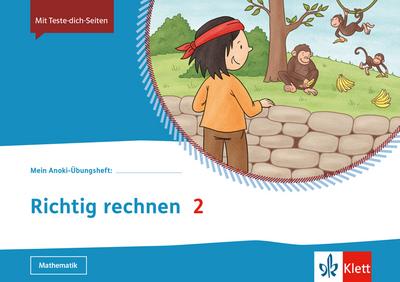 Richtig rechnen 2: Übungsheft Klasse 2 (Mein Anoki-Übungsheft)