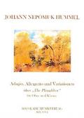 Adagio, Allegretto und Variationen überThe Ploughboy für Oboe und Klavier