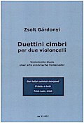 Duettini cimbriper due violoncelli
