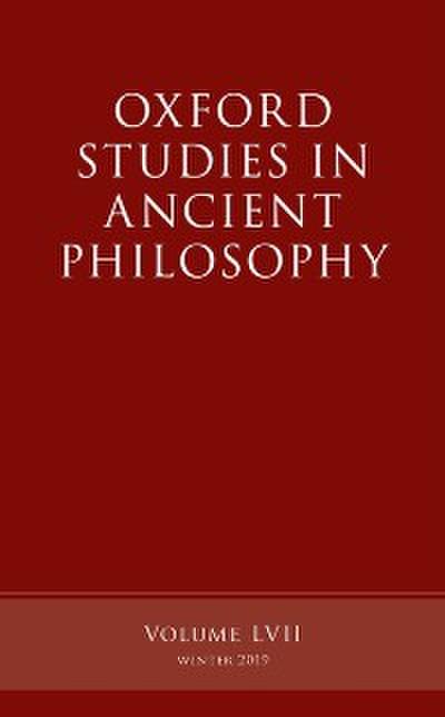 Oxford Studies in Ancient Philosophy, Volume 57