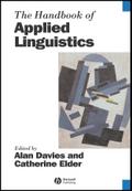 The Handbook of Applied Linguistics