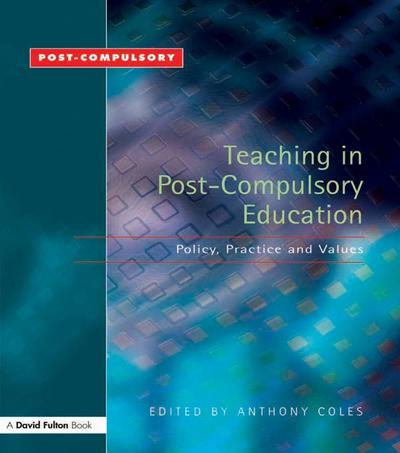 Teaching in Post-Compulsory Education