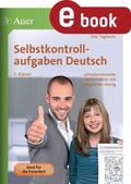 Selbstkontrollaufgaben Deutsch Klasse 5