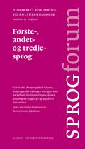 Forste-, andet- og tredjesprog
