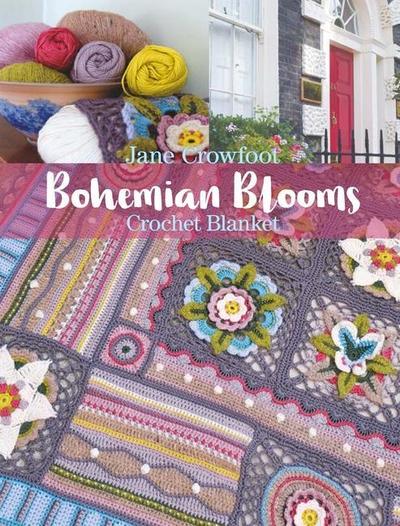 Bohemian Blooms Crochet Blanket 