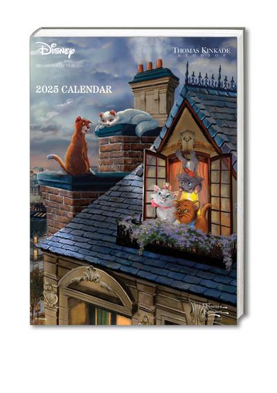 Disney Dreams Collection by Thomas Kinkade Studios: 12-Month 2025 Monthly/Weekly