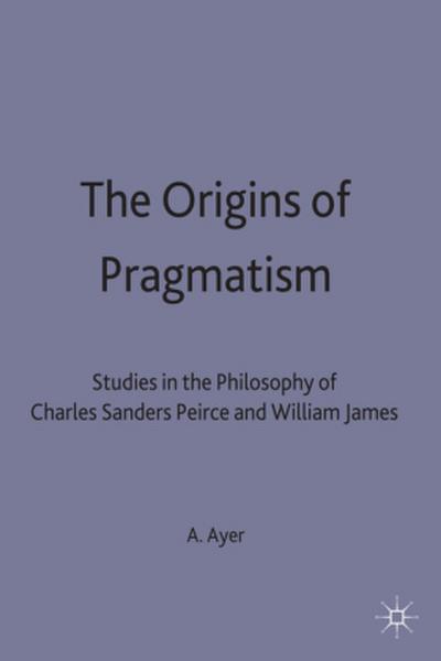 The Origins of Pragmatism