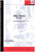 Allla turca KV331für 3 Klarinetten
