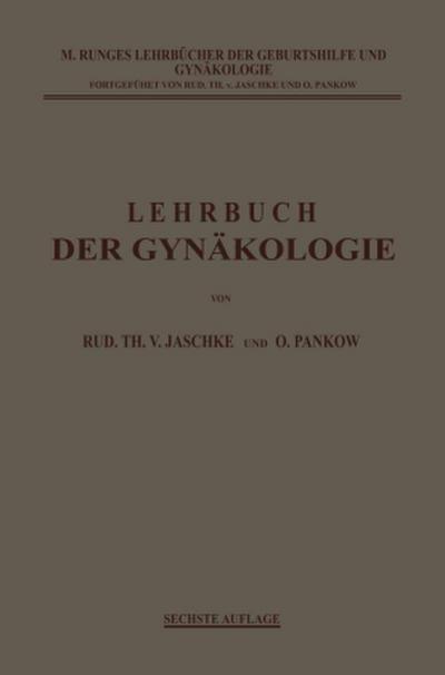 Lehrbuch der Gynäkologie