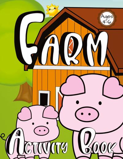 Farm Activity Book For Kids