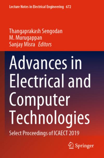 Advances in Electrical and Computer Technologies, 2 Teile