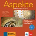Aspekte 1 (B1+): Mittelstufe Deutsch. 2 Audio-CDs zum Lehrbuch