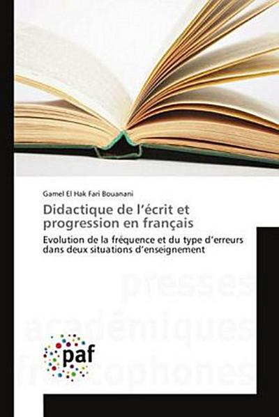 Didactique de l’écrit et progression en français