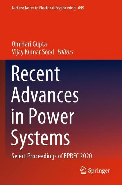 Recent Advances in Power Systems