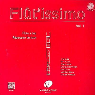 Flût’issimo vol.1 (+CD)pour flûte à bec soprano